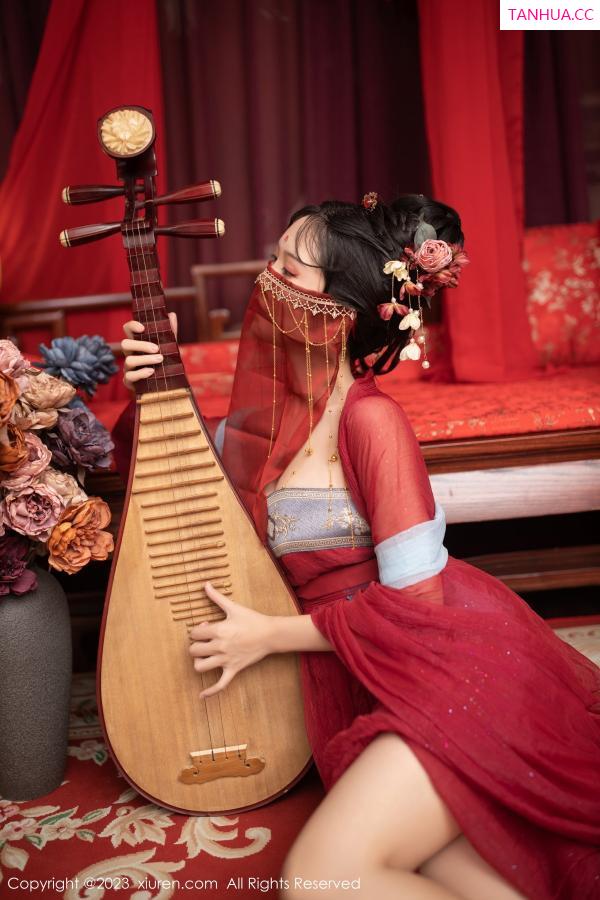陈若依 抖娘利世 [XiuRen]高清写真图 2023.01.18 No.6154 利世 古装美腿第7张图片